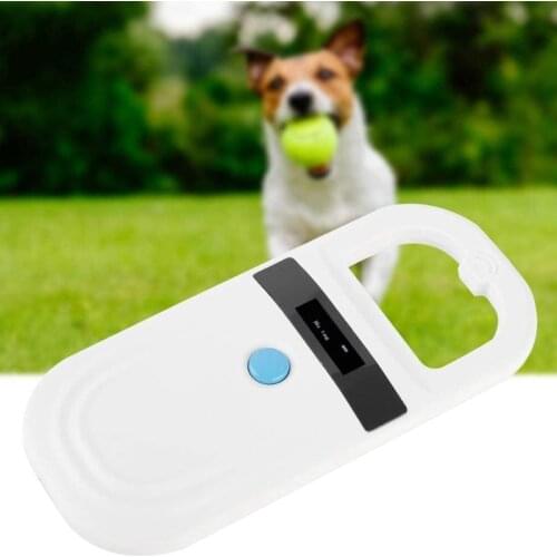 Microchip Reader RFID Pet ID Chip Reader Scanner Protable Animal Recognition for Cat Dog Transponders in Cushioned Case