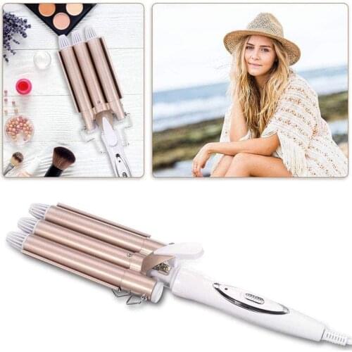 Professional Hair Tools Curling Iron Ceramic Triple Barrel Hair Styler Hair Waver Styling Tools Hair Curlers Electric Curling