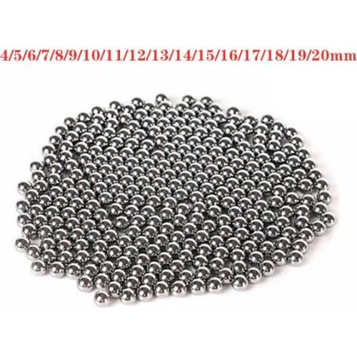 Steel Balls 7mm 8mm 9mm 10mm 11mm 12mm 13mm 14mm 15mm 16mm 18mm 20mm Used For Outdoor Hunting Slingshot Stainless Steel Hitting