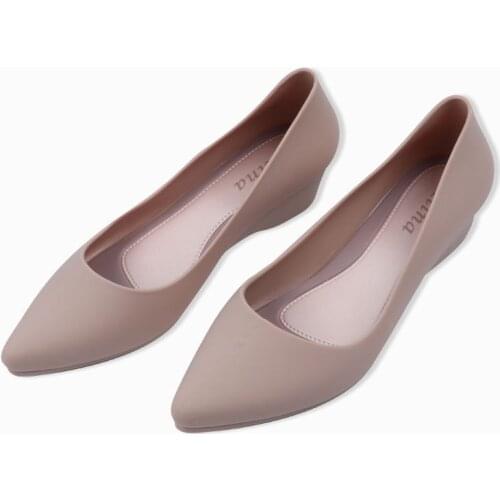 Lady Luxury Candy Color Party Pumps Shoes Spring Casual Work Office Nude Low Heels Fashion Solid Color Block Heel Shoes Blue new