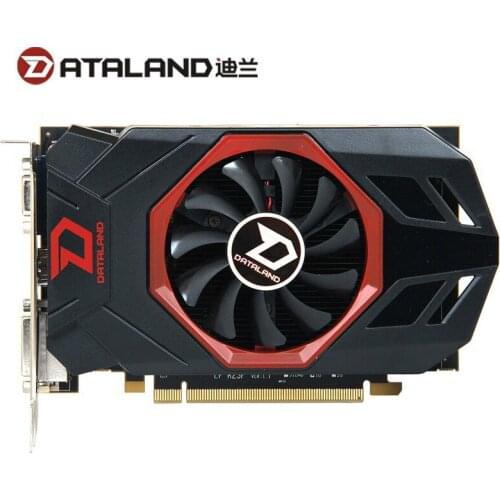 DATALAND R7 240 1GB Video Card GPU For AMD Radeon R7 240 1G Graphics Cards DVI HDMI 2560×1600 Video Memory 4600MHz Game Map Used