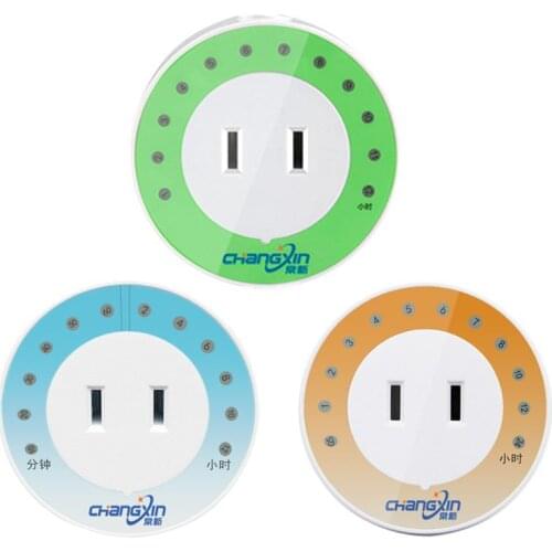 Outlet Timer Switch For Phone Electric Scooter Motorcycle Charger US 110V-220V