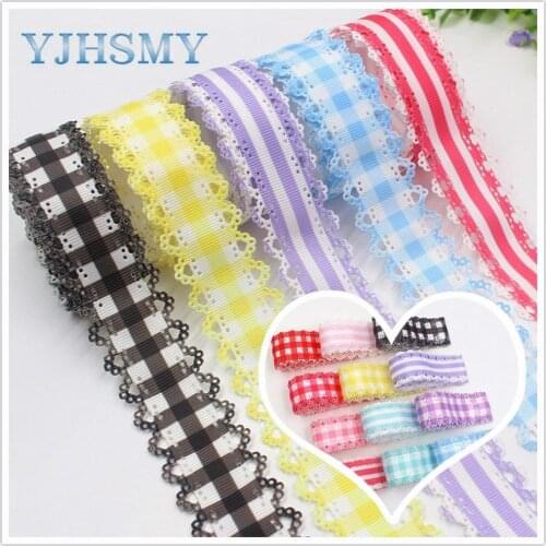 YJHSMY I-19625-1456,10yards,Hot 30mm hollow solid double-sided ribbon, tape crafts bow cap accessories and decorations