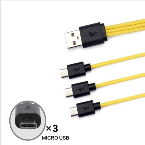 ZNTER Micro USB Charging Cable for ZNTER AA AAA C size D size 18650 USB Rechargeable Battery
