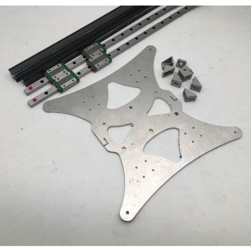 1set CR-10S light weight MGN12H linear rail Y axis carriage upgrade for Creality CR-10 300mm 3D printer