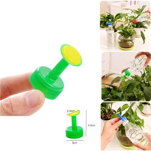2 Pcs Bottle Top Watering Garden Plant Sprinkler Water Tools Nozzle Watering Sprinkler Portable Household Potted Plant Waterer