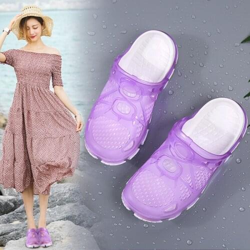 2021 new sports sandal for womens summer edition of thick-soled student versatile Velcro shoes for womens beach shoes