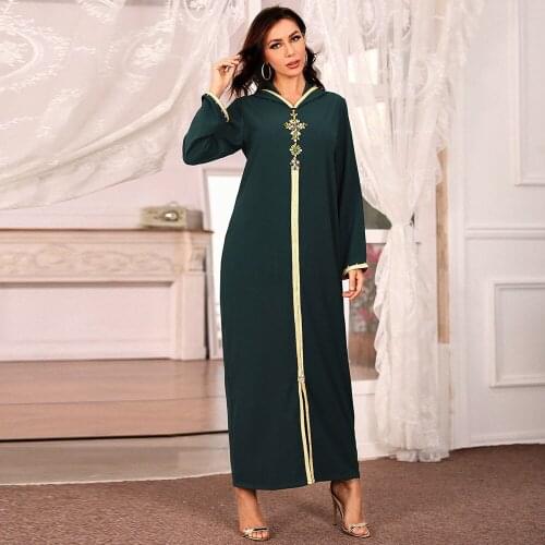 Abaya Dubai Turkish Muslim Fashion Turban Dress Islamic Clothing African Long Skirt Womens Robe Womens Dress Dresses