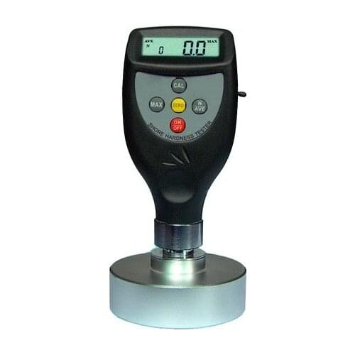 Free shipping Digital Shore Hardness Tester Meter shore Durometer Type F RS232 Interface for soft cellular materials