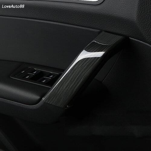 For VW Volkswagen Touran 2021 2020 2017 2018 2019 Car Inner Door Panel Handle Car Pull Trim Cover Sticker Car Accessories