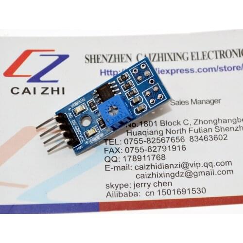 Line Track Sensor 50TCRT00 Infrared Reflective IR Photoelectric Switch Barrier