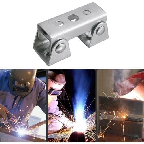 Magnetic V Type Welding Jig Clamps Adjustable V Pads Clamp Fixture Holder Tools for Round Flat Angle Metal Surface