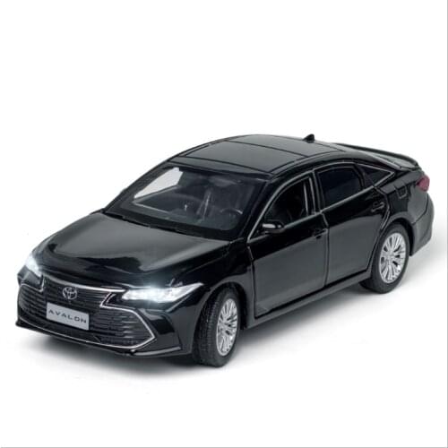 1: 32 Simulation Toyota Avalon Alloy Car Model Sliding Shock Absorber Steering Childrens Toy Presents