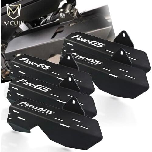 Exhaust pipe Guards Cover Protection crash rear muffler shield Anti scald Fit For BMW F800GS F800 GS F700GS ADVENTURE ADV F650GS