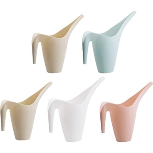Set Of 5 Mini Plastic Watering Can - 350Ml Easy Pour Watering Pot With Long Spout For Bonsai Indoors And Outdoors