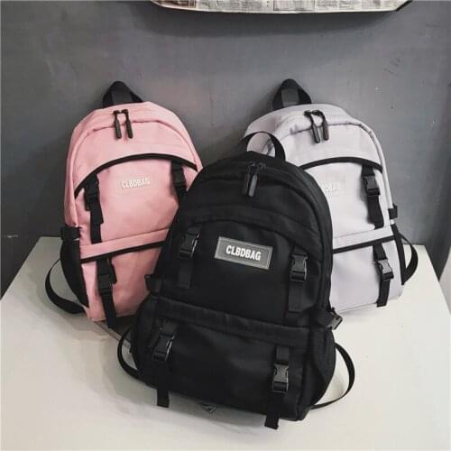 Fashion Nylon Backpack Women Waterproof Backbag New School Bag For Teenage Girl Mochilas Female Bagpack Rucksack Shoulder Bag