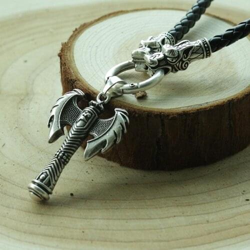 1pcs Ancient Greece viking Axe weapon pendant Minos amulet necklace ,its signify Feminism women jewelry