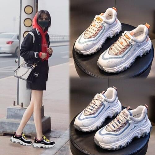 Internet Hot Dad Shoes Womens 2021 New Spring and Autumn Womens Shoes Sports Casual Shoes Womens Ins Fashion