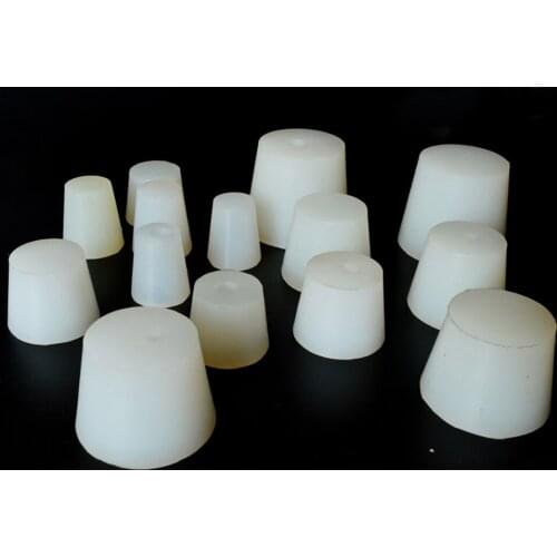 8mm Hole Silicone Plug Wine Sealing Plug Brew Wine Stoppers Silicone Plug For Airlock Valve Bubbler Rubber Stopper Sealing Plug