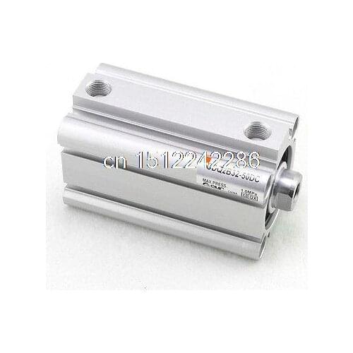 SMC Type CDQ2B63-30D Miniature Compact Cylinder Double Acting Single Rod 63-30mm