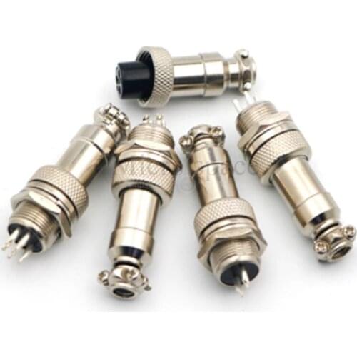 1Set GX12 Butt Type Luchtvaart Stekkers Stopcontacten 2/3/4/5/6/7 Pin RS765 12mm Aero Stopcontact Antenne Stekkers Stopcontacten