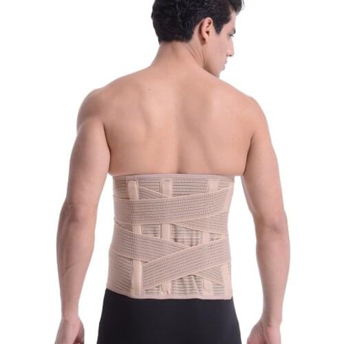 33cm Width Back Brace Waist Belt Spine Support Men Women Belts Breathable Lumbar Corset Orthopedic Device Back Brace & Supports