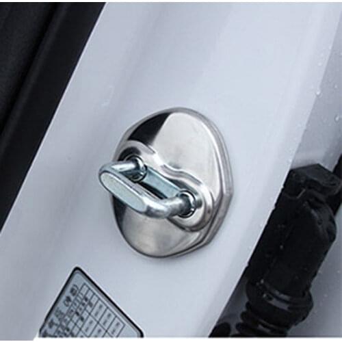 4pcs for FAW BESTURN X80 2013-2019 Door fastener Protective cover Anti rust decorative cover