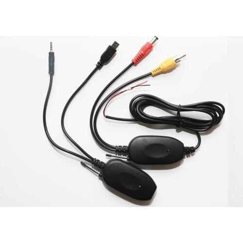 2.4Ghz Wireless camera video transmitter and receiver for car rear view reversing camera wholesale retail