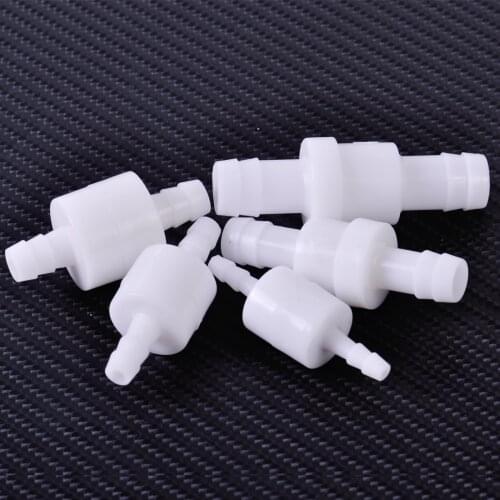 CITALL Plastic One Way Inline Check Valve Non Return Fuel Diesel Gas Petrol Oils Liquid Water Fluid 4mm / 6mm / 8mm / 10mm /12mm