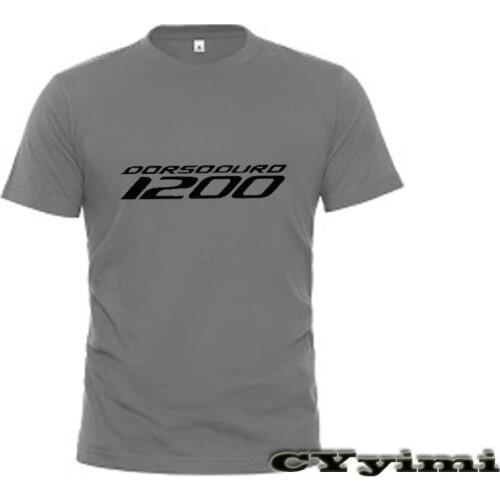 For Aprilia Dorsoduro1200 T Shirt Men New LOGO T-shirt 100% Cotton Summer Short Sleeve Round Neck Tees Male