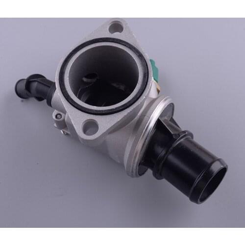 Thermostat Housing with Sensor Fit for Alfa Romeo 159 Fiat Croma Opel Vectra C Astra H Saab 9-5 Vauxhall Vectra Mk II 55202510