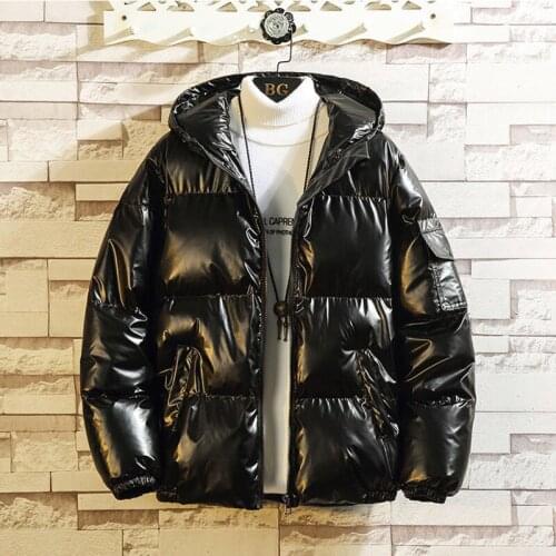 2020 Fashion Men Coats with Hood Thick Cotton Relax Cut Jacket Tops Hot Selling Male Casual Winter Clothing Outwear