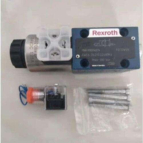 Directional Control Valve Rexroth Solenoid R900561274 R900930035 4WE6 D62/EG24N9K4 R900908763 4WE6D6X/EG24N4K4 Concrete Pump Par