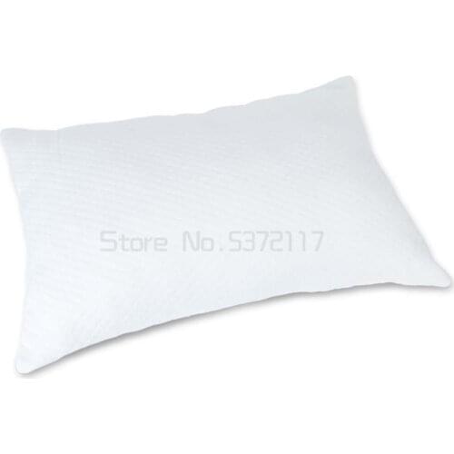Turkish High Quality Orthopedic&Ergonomic Visco Clipped Bed Pillow 40X60 Cm Neck Protection Sleeping With Embroidered Pillowcase