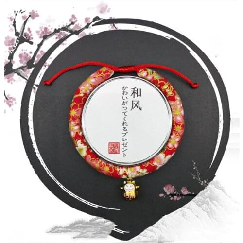 Cat Bell Collar for Small Dog Adjustable Japan Style Cats Collar Printed Necklace with Bell for Puppy Kitten Pet Cat Accessories