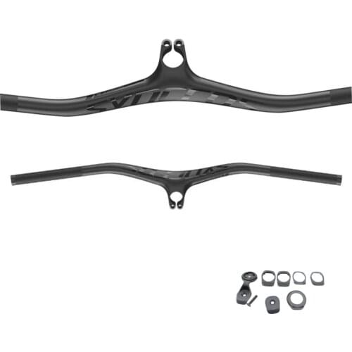 Full carbon handlebar XC World Cup level integrated carbon bar & stem cycling bicycle handlebar angle 8
