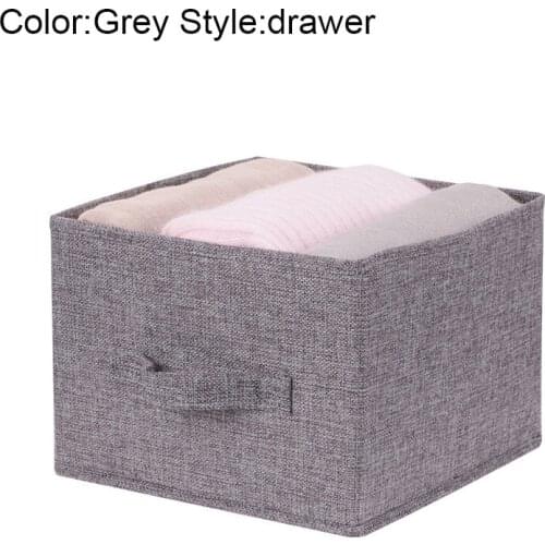 Drawer Shelves Hanging Wardrobe Organizer Storage Box Shoes Clothes For Bedroom ALI88