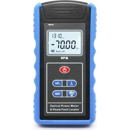 Free Shipping Fiber Optic Tester with Optical Power Meter and VFL Visual Fault Locator Laser Source 30MW 20MW 10MW 1MW