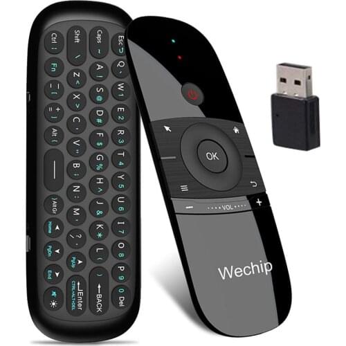 W1 2.4G Chargeable Bluetooth Keyboard And Mouse For Laptop Smart TV Box PC Wireless Air Mouse Controller клавиатура беспроводная