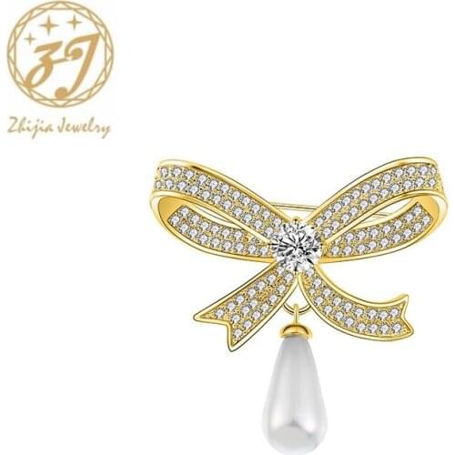 Броши бант на одежду Zhijia Jewelry China At AliExpress