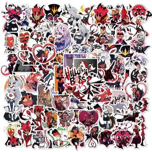 10/30/50 Cartoon Animation Extremely Evil Boss Graffiti Sticker Luggage Helmet Notebook Decoration Sticker Toy Wholesale