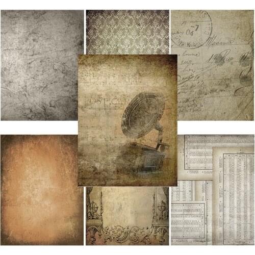 14 Sheets Background Papers Decorative Paper For Clear Stamps CUTTING DIES Scrapbooking STENSICLS DIY PHOTO Album Cards MAKING