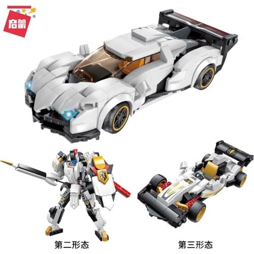 428PCS Enlightenment Building Blocks 42102 Speed King Creative 3 Variable Racing Assembled Model Boy Assembled Toy Gift
