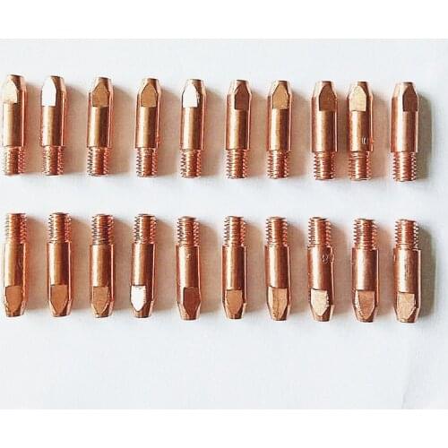 Binzel Type 24KD CO2 MIG Torch for Copper Contact Tip of 20 pieces 0.8mm/ 1.0mm /1.2mm