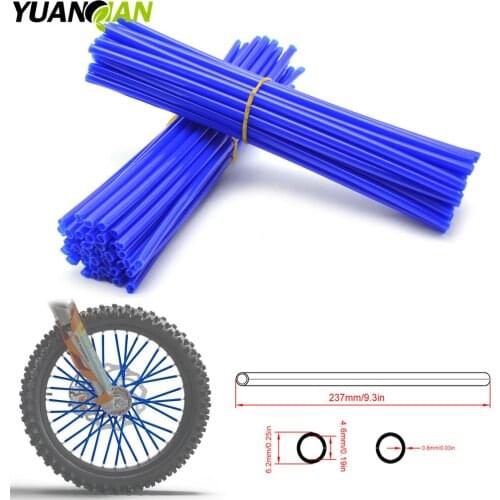 Motorcycle Wheel Rim Spoke Skins Covers for honda 125 CRF2CRF 250 450R X XT 225 250R XR250 400 600 650 yamaha yz yzf 250 exc
