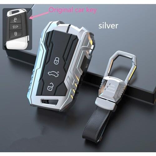 Remote Car Key Cover Case Shell For VW Magotan Passat B8 VW Golf Gte TIGUAN MK2 Skoda Superb A7 Kodiaq