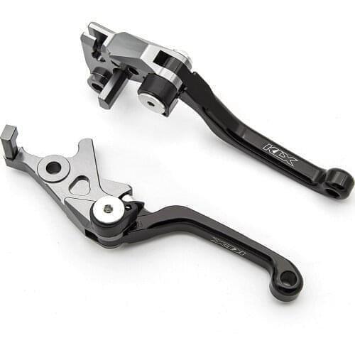 CNC Motocross Foldable Aluminum Dirt Bike Pivot Dirt Pit Bike Brake Clutch Levers Handle For Kawasaki KLX230 KLX 230 2020