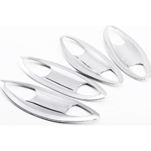 For citroen C3-XR 2015-2019 ABS chrome door handle bowl 8pcs