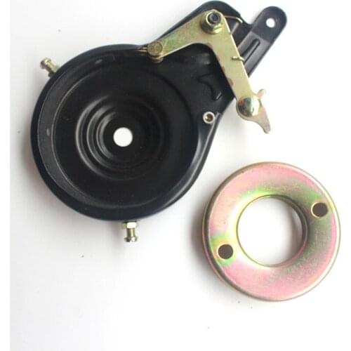 Electric Bike Drum Brake Aluminum Alloy Bicycle Scooter Lock Brake Assembly Metric Thread Rear Axle Shaft Cycling Accessories