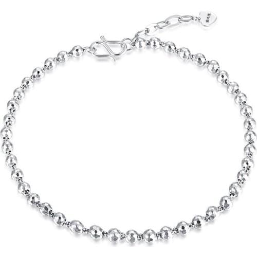 New Arrival Gold Beads Bracelet Women Elegant Bracelet 6.79g